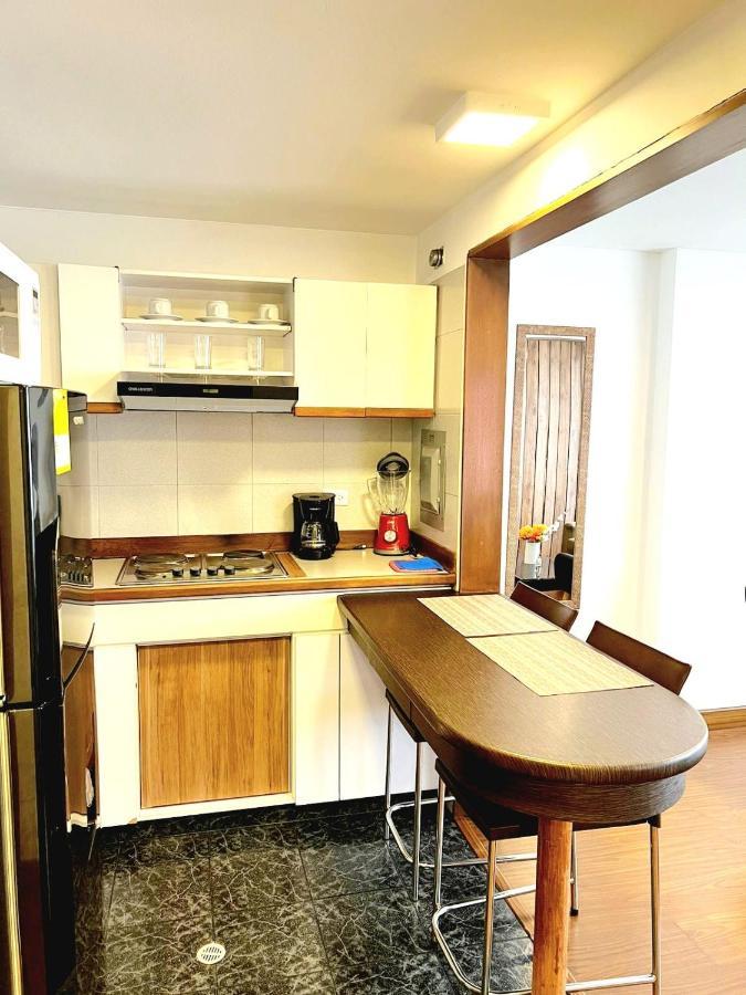 Acogedor Apartasuite Cerca Al Parque De La 93 Bogota Luaran gambar