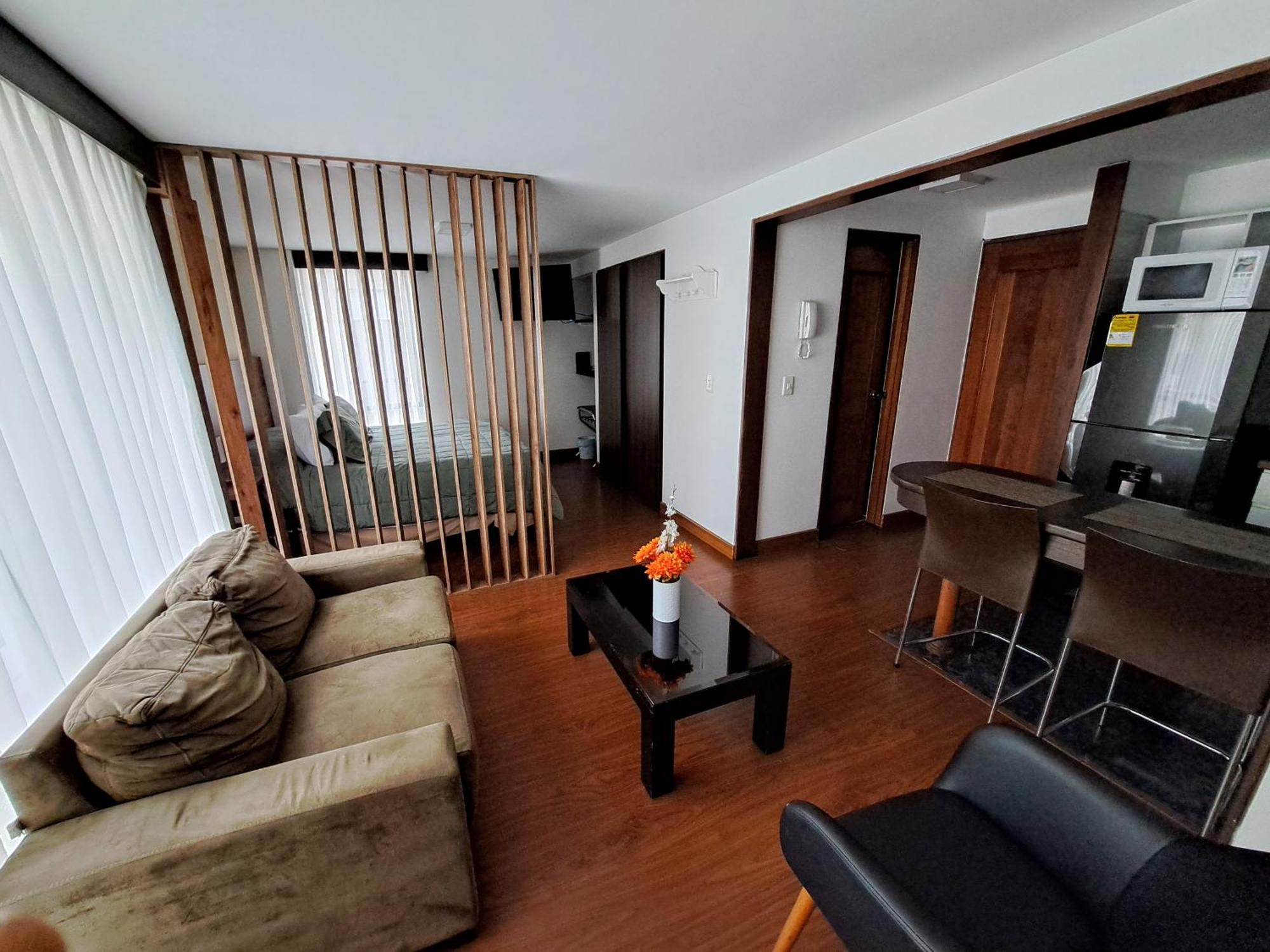 Acogedor Apartasuite Cerca Al Parque De La 93 Bogota Luaran gambar