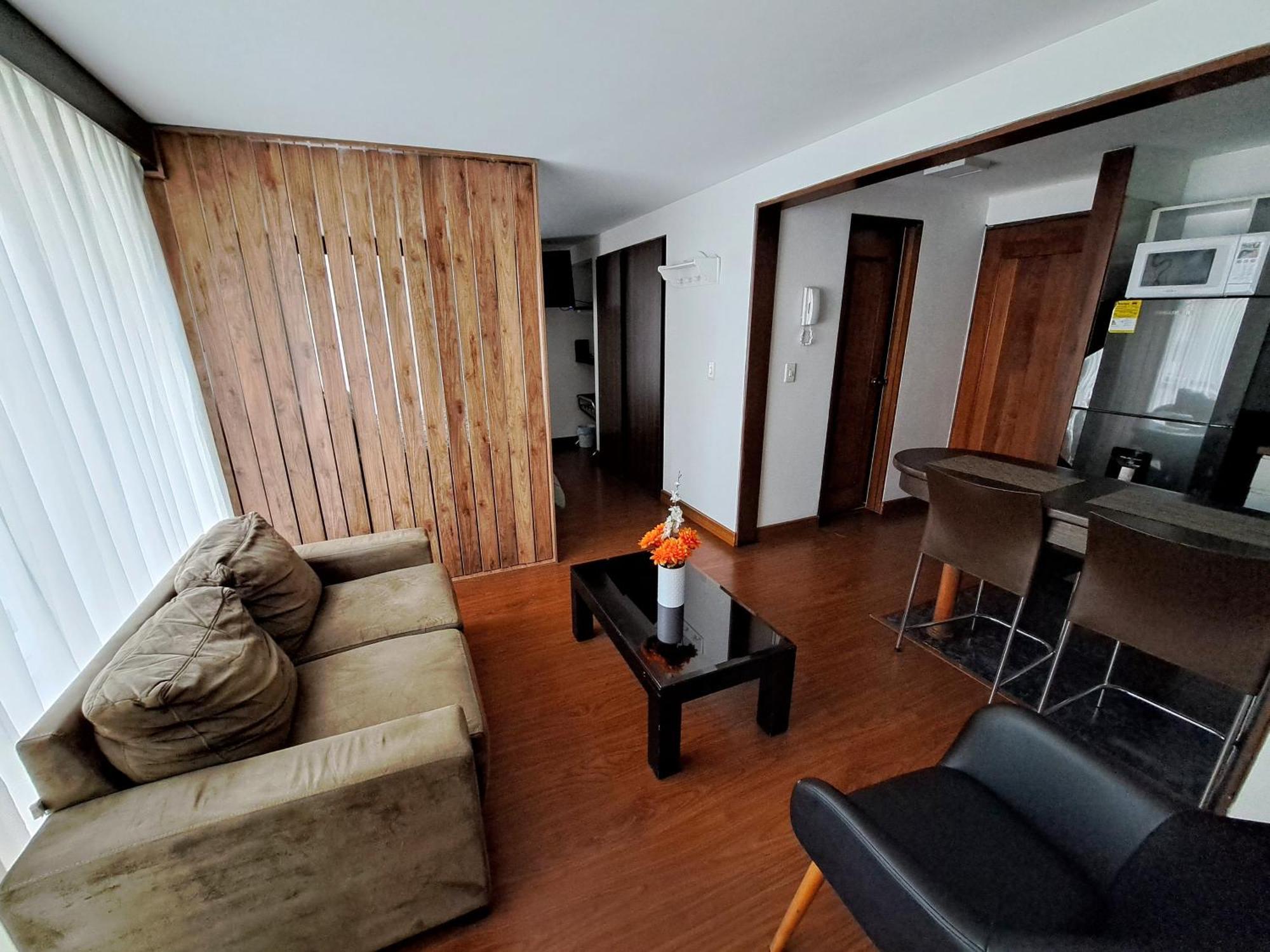 Acogedor Apartasuite Cerca Al Parque De La 93 Bogota Luaran gambar