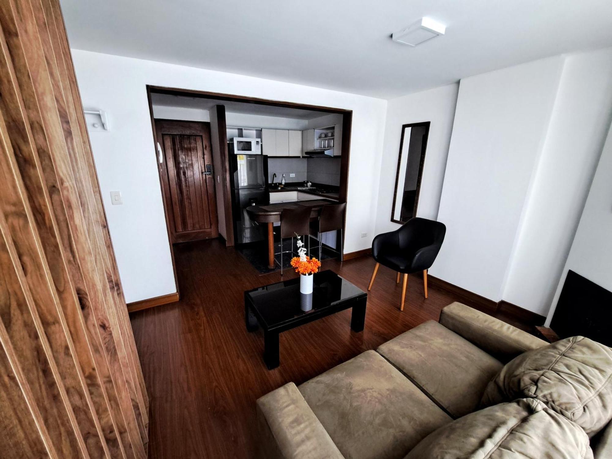 Acogedor Apartasuite Cerca Al Parque De La 93 Bogota Luaran gambar